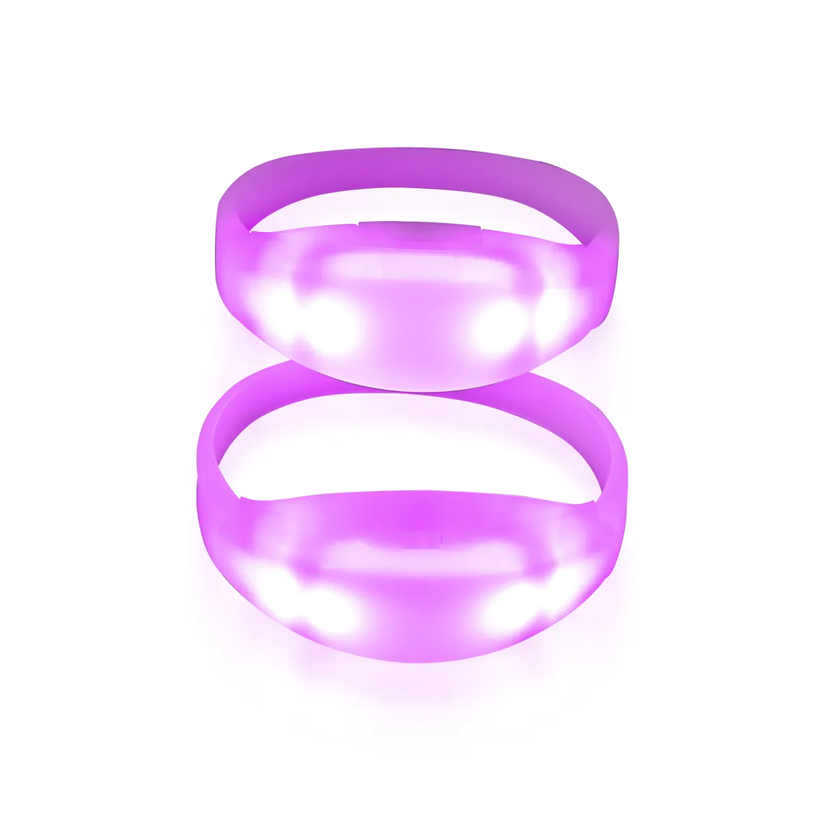 Party Supplies Led Remote Controlled Bracelets Reminder Fashion Wristband Custom Led Bracelet