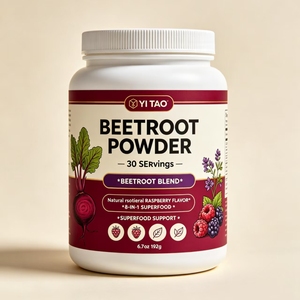 Poudre de Betterave 8-en-1 Saveur Framboise OEM/ODM Privé – Mélange Superalimentaire pour l'Énergie Quotidienne et la Nutrition – Poudre de Betterave Non-OGM - Product Image 1