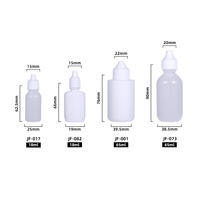 Flacons compte-gouttes anti-fuite de 65 ml en LDPE compressibles pour huile capillaire, pigment de tatouage et nettoyage des oreilles des animaux