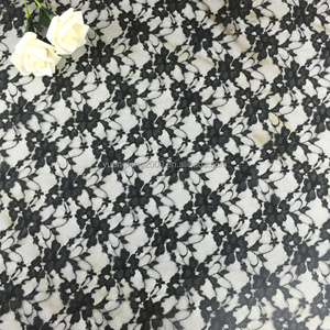 Tela de Encaje Jacquard de Poliéster de Alta Calidad, Ligera, Transpirable, Suave y Agradable al Tacto para Ropa, Cortinas y <span class=keywords><strong>Mosquiteras</strong></span> - Product Image 2