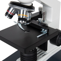 SCIEDU Monocular Biological Microscope LED Light Student Teaching Laboratory Experiments Cell Observation Microscope