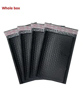 Sacs <span class=keywords><strong>d</strong></span>'expédition <span class=keywords><strong>en</strong></span> polyéthylène noir à bulles antichoc, épais, autocollants, film co-extrudé, emballage <span class=keywords><strong>express</strong></span> - Product Image 4