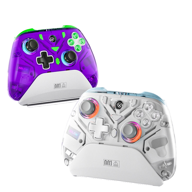 Aolion K10 for Switch2 One-key Wake-up Mechanical Buttons Motion Sensing Vibration Rapid Fire Turbo Button Game Controller