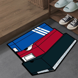 Tapis antidérapant personnalisé tapis en spirale impression 3d tapis de chambre à coucher Home Decora tapis de baskets tapis de boîte à chaussures tapis paillassons - Product Image 2