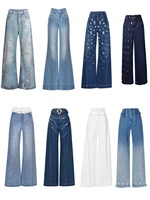 Jean Levi Strauss Signature Gold pour femme, respirant, taille mi-haute, couleur unie, coupe skinny vintage, longueur intégrale (également disponible en grandes tailles)