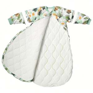 Gigoteuse pour bébé à manches longues, hiver, 3,5 Tog, 100% coton biologique, combinaison pour tout-petit - Product Image 2