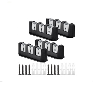 Support mural <span class=keywords><strong>horizontal</strong></span> noir à 3 tiges en PP/EVA pour cannes à pêche, idéal pour <span class=keywords><strong>bateau</strong></span>/navire/yacht/usage domestique - Product Image 2