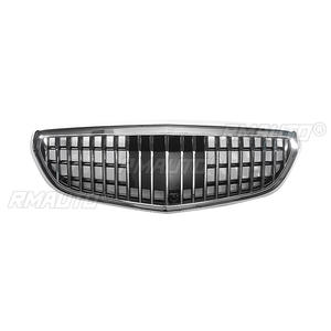 Rejilla Frontal Deportiva para Mercedes-Benz Clase E W212 2013 2014 2015 Modificada a Estilo Maybach ABS Negro Brillante - Product Image 3