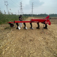 Implemento de cultivador agrícola de arado rotativo de acción de dirección Horizontal de alto rendimiento para uso en tractor