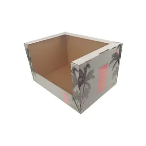 Cosmetic PDQ Clothes Corrugated Cardboard Display box Supermarket Quarter Pallet Display box packaging