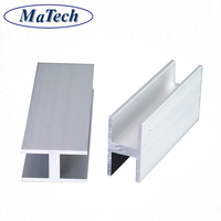 Faisceau de profil d'extrusion en aluminium I et H personnalisé de prix usine pour la construction et l'industrie