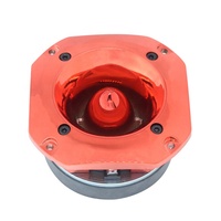 Haut-parleurs de voix colorés de 37 mm avec diaphragme en titane, tweeters en plastique de type bullet, super tweeters pour voiture