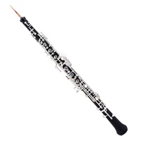 Premium Ebony C Oboe for Professional Performance, Excellent Sound Quality, Lightweight Portable Woodwind Instrument