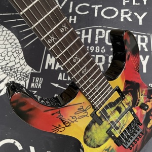 Guitarra Eléctrica Karlof Mummy <span class=keywords><strong>ESP</strong></span> con Herrajes Negros Floyd en Stock, Envío Rápido - Product Image 4