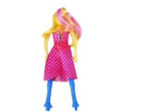 Bambola Principessa B/O su Bicicletta Giocattolo, Bambola Cavalcabile con Luci Colorate e Musica - Product Image 5