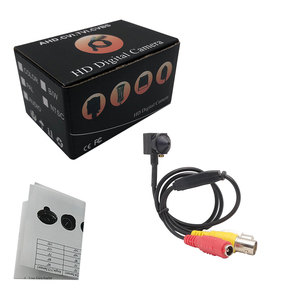 Anxinshi marca <span class=keywords><strong>1080P</strong></span> ojo de pez panorámico <span class=keywords><strong>AHD</strong></span> Mini cámaras analógicas Cámara CCTV de seguridad para el hogar con menú UTC - Product Image 5