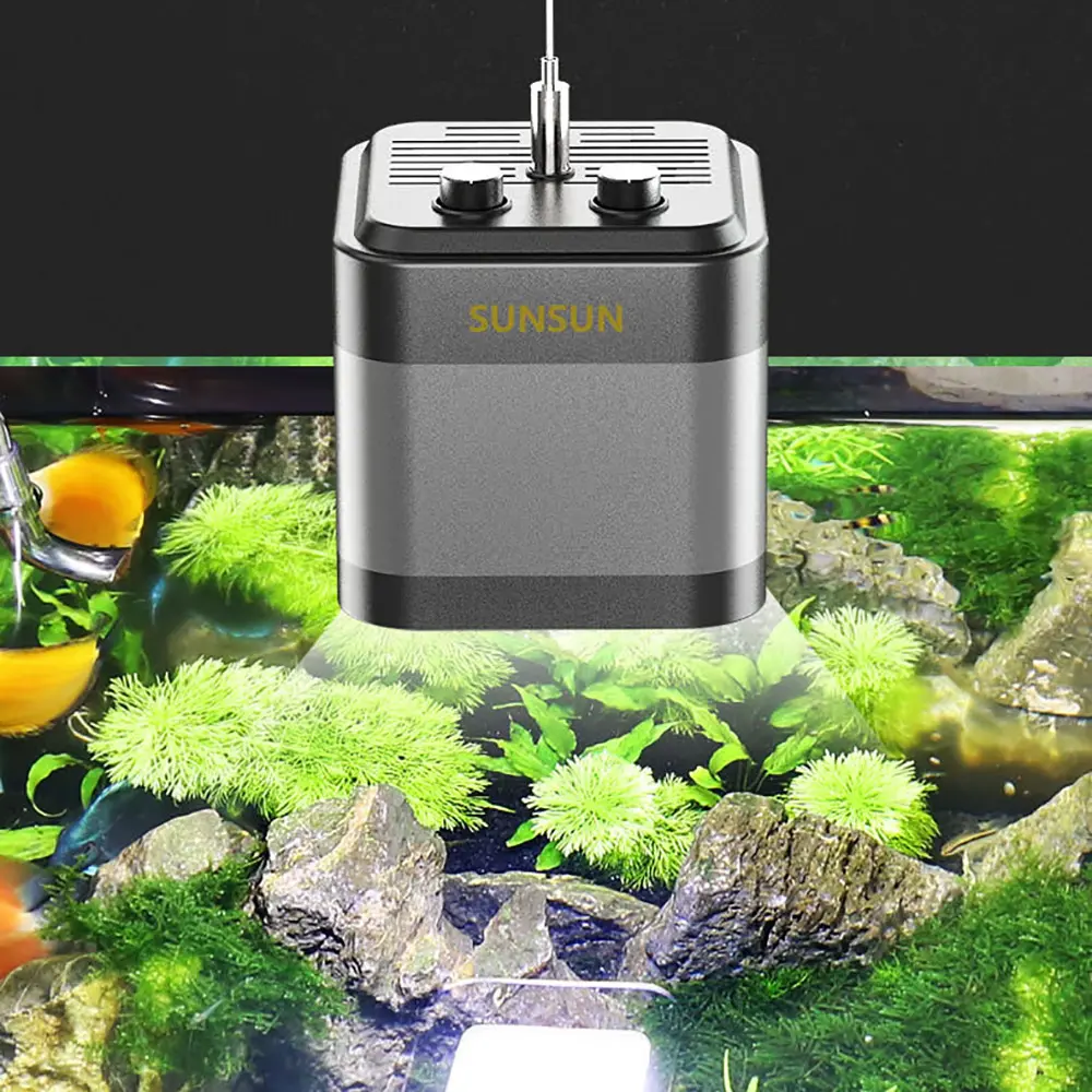 Hot Sale Sunsun Smart Dimmbare Aquarium Lichter Aquatic Coral Grow Lampe für Aquarien Voll spektrum LED Aquarium Pflanzen licht