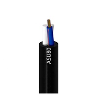 Câble à fibres optiques Mini ADSS ASU 80 FTTH 4 6 8 12 24 cœurs 12FO G652D Monomode Extérieur Aérien Câble de dérivation optique