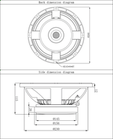 Sistema de Altavoces Line Array Roland Crown Audio R10H36E de 10 Pulgadas, 8 Ohmios, Rango Completo, Hecho en China, 3 Meses de Garantía, Buen Precio