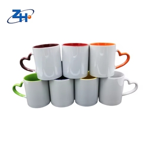 Tazas cristianas 350 ml Tazas de café Taza Vintage Drinkware Buen mango de cerámica Taza de sublimación blanca y dorada Barato - Product Image 4