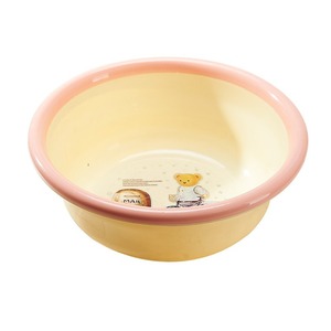 Plastic Washbasin <b>Round</b> Bear Pattern 1023AB Household <b>Basin</b> - Product Image 2