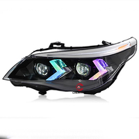 Phare avant LED d'origine de haute qualité pour BMW Série 5 E60 2003-2010, mise à niveau des accessoires de lentilles de phares de voiture