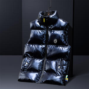 LAYENNE Venta caliente <span class=keywords><strong>acolchado</strong></span> de talla grande Casual invierno <span class=keywords><strong>acolchado</strong></span> Puffer <span class=keywords><strong>chaleco</strong></span> cremallera sin mangas Crop Top chalecos chaqueta - Product Image 1