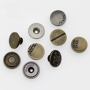 Botón de Presión Redondo de Latón Sólido de Alta Calidad, Sin Níquel, Resistente, para Chaquetas, Cuero y Manualidades - Product Image 4