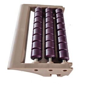 لوحات اسطوانية متنقلة نمطية من البلاستيك لنقل قوارب الحمل بالسلسلة - Product Image 1