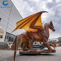 SGTL72 Modèle de dragon occidental personnalisé en usine de haute qualité Dragon animatronique à vendre