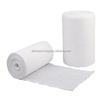 Pansements médicaux jetables, bandages en gaze de coton beige, certifiés CE Classe I, taille 20x150, Eksmed BND, prix d'usine en gros