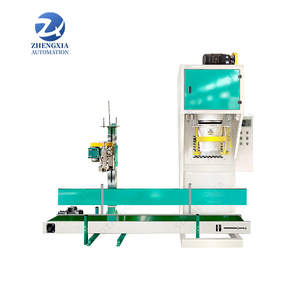 Machine d'emballage semi-automatique à bande pour sacs de 5-50 kg, pour ciment et matériaux à faible teneur en poussière, usage industriel - Product Image 2