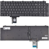 Clavier d'ordinateur portable US pour Dell Precision 7750 7760 7560 Series 0713DM 713DM PK132V72B00 – Remplacement de clavier pour ordinateur portable
