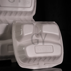 กล่องโฟมสำหรับบรรจุภัณฑ์อาหาร กล่องโฟมส่งอาหารแบบใช้ครั้งเดียว กล่องโฟมใส่อาหารแบบใช้แล้วทิ้ง กล่องโฟมพิมพ์ลายตามสั่ง - Product Image 1