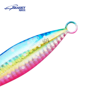 Slow sea — leurre coulant en métal, appât artificiel idéal pour la pêche au poisson, 20/30/40/60/80/100/120/150/200g - Product Image 6