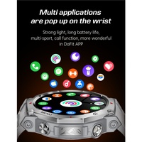 Montre connectée AMOLED 1,43 pouces 466*466 avec lumière UV, suivi de la fréquence cardiaque, SpO2, du stress et du sommeil, assistant vocal, unisexe, santé, appels et e-mails