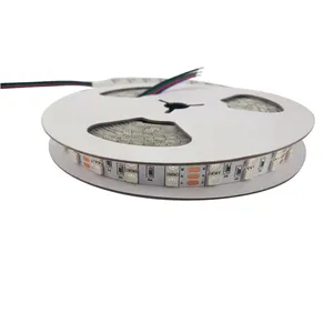 Fita adesiva antiestática 3m, saco, 3 anos de garantia, dupla fileira, 24vdc 24w 5050smd, led 5m por rolo