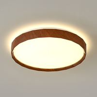 Plafonnier LED moderne, lampe à montage encastré à spectre complet pour salon, bureau, salle de thé, éclairage intérieur de style rétro américain