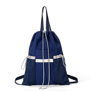 Sac à dos de <span class=keywords><strong>randonnée</strong></span> léger avec fermeture à cordon pour la <span class=keywords><strong>randonnée</strong></span> en plein air, sac de sport portable à double bandoulière pour <span class=keywords><strong>femme</strong></span> - Product Image 5