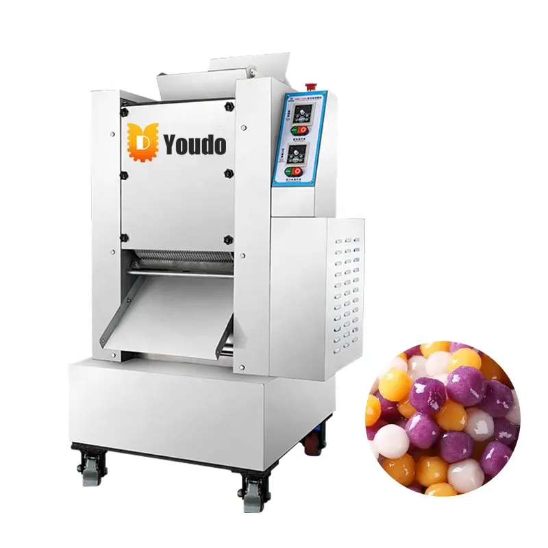 Commerciële Hong Kong Jelly Tapioca Parel Ball Popping Boba Parel Sago Productie Maken Machine En Brood Deeg Scheidingssnijder