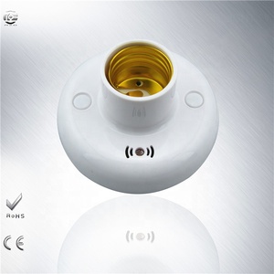 E27 sonido de voz Sensor de Control de <span class=keywords><strong>luz</strong></span> demora interruptor Socket titular de la Base de la lámpara - Product Image 5