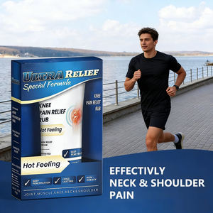 Kruiden warmtepijnverlichtende crème, verwarmende crème, warmtetherapie voor gewrichten, spieren, nek, schouder, diepdoordringende balsem, fabrieks-OEM ODM - Product Image 3