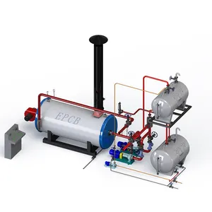 EPCB Horizontal Gas Oil Fired Hot Oil Boiler Manufacturer for Textile Industry