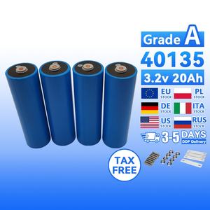 Sel Baterai C40 20Ah 3.2V Lifepo4 40135 33140 untuk Kendaraan Listrik Forklift Sepeda Silinder Lithium Ion Performa Tinggi - Product Image 2