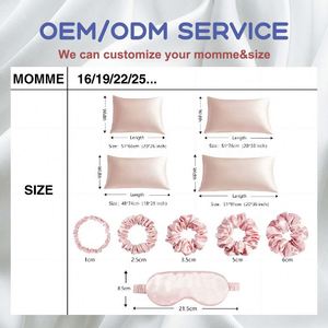 Factory Wholesale 6A Grade 100% Mulberry <b>Sleep</b> Eye <b>Mask</b> 16/19/22 Momme Embroidered Silk Eyemask With Gift Box Custom Logo - Product Image 3