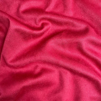Vente directe d'usine 100% Polyester doux Micro daim tissu 200gsm pour tissu d'ameublement