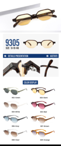 Novedad Explosiva: Gafas de Sol Unisex de Alta Calidad con Lentes de Nylon y Protección UV400, Montura Cuadrada de Media Montura, Cómodas y con Diseño Irregular. - Product Image 5