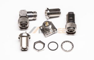 Conector N Hembra de Ángulo Recto con Brida de 4 Orificios, 11GHz 50 Ohm, Bajo <span class=keywords><strong>PIM</strong></span>, Latón Tri-Metálico, Conector N de 90 Grados para PCB, Receptáculo RF - Product Image 3