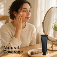 Mineral Concealer BB Cream Full Coverage Waterproof Lightening Foundation Tube Makeup Skin Tone Corrector Kosmetik Penyamaran