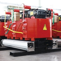 Transformateur sec triphasé à enroulement en cuivre à économie d'énergie, petit modèle, 100 kVA, 200 kVA, 30 kVA, 50 kVA, bobine toroïdale en résine coulée